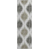 Piper Looms Mayfield Ikat AMF848 Taupe Machine Washable Area Rug Runner Main Image