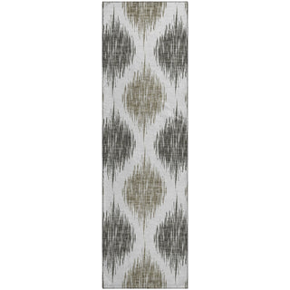 Piper Looms Mayfield Ikat AMF848 Taupe Machine Washable Area Rug Runner Main Image