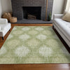 Piper Looms Mayfield Ikat AMF849 Aloe Machine Washable Area Rug Lifestyle Image Feature