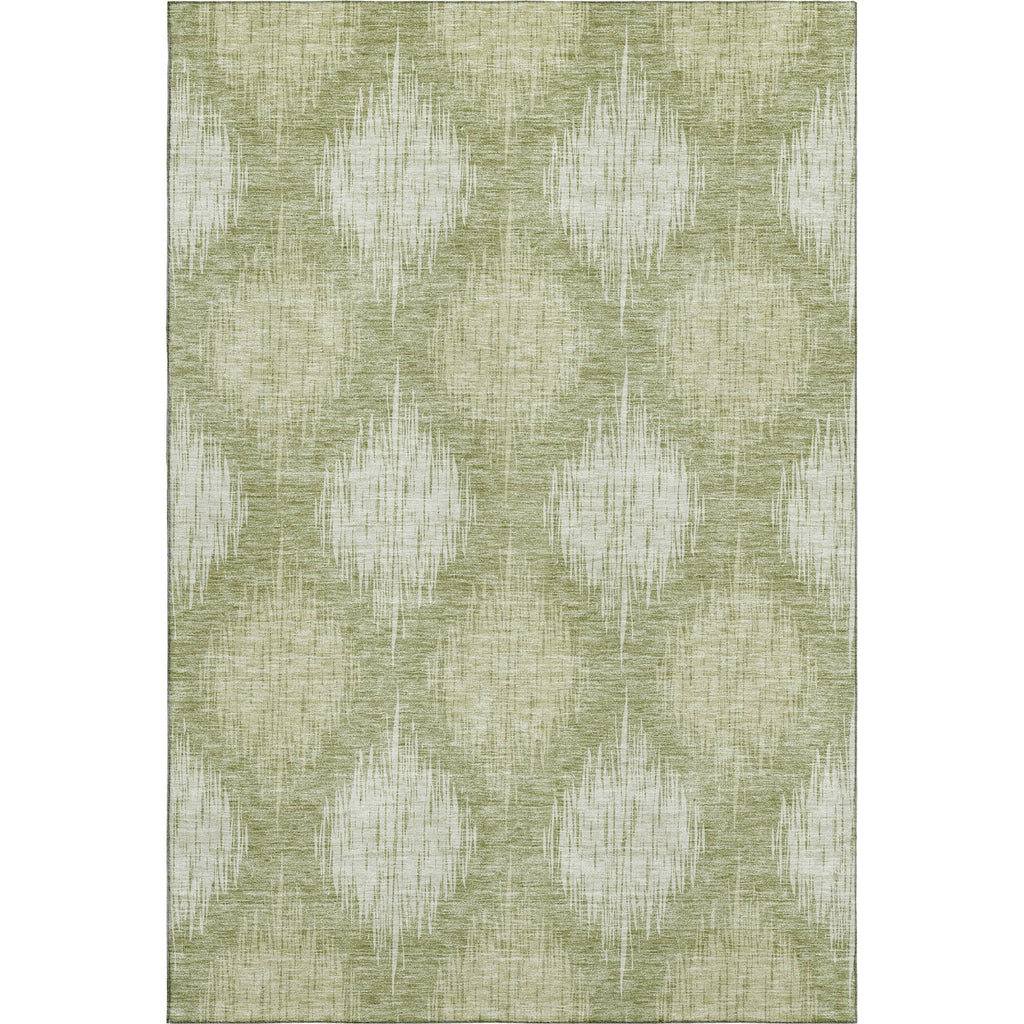 Piper Looms Mayfield Ikat AMF849 Aloe Machine Washable Area Rug main image