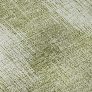 Piper Looms Mayfield Ikat AMF849 Aloe Machine Washable Area Rug Swatch Image