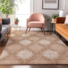 Piper Looms Mayfield Ikat AMF849 Coral Machine Washable Area Rug Lifestyle Image Feature
