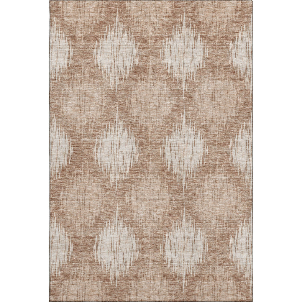 Piper Looms Mayfield Ikat AMF849 Coral Machine Washable Area Rug main image