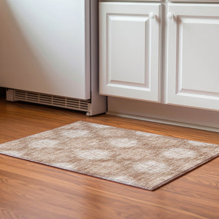 Piper Looms Mayfield Ikat AMF849 Coral Machine Washable Area Rug Scatter Lifestyle Image Feature