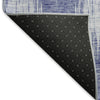Piper Looms Mayfield Ikat AMF849 Denim Machine Washable Area Rug Backing Image