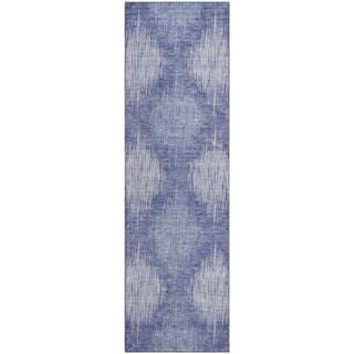 Piper Looms Mayfield Ikat AMF849 Denim Machine Washable Area Rug Runner Main Image