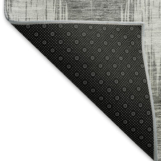 Piper Looms Mayfield Ikat AMF849 Gray Machine Washable Area Rug Backing Image
