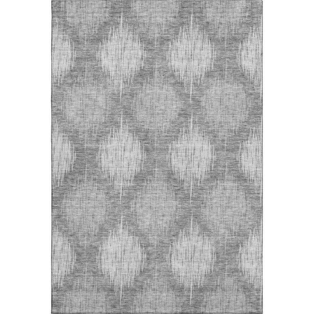 Piper Looms Mayfield Ikat AMF849 Gray Machine Washable Area Rug main image