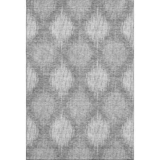 Piper Looms Mayfield Ikat AMF849 Gray Machine Washable Area Rug main image