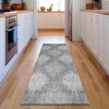 Piper Looms Mayfield Ikat AMF849 Gray Machine Washable Area Rug Runner Lifestyle Image Feature