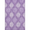 Piper Looms Mayfield Ikat AMF849 Plum Machine Washable Area Rug main image