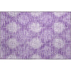 Piper Looms Mayfield Ikat AMF849 Plum Machine Washable Area Rug Scatter Main Image