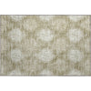 Piper Looms Mayfield Ikat AMF849 Taupe Machine Washable Area Rug Scatter Main Image