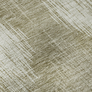 Piper Looms Mayfield Ikat AMF849 Taupe Machine Washable Area Rug Swatch Image