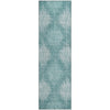 Piper Looms Mayfield Ikat AMF849 Teal Machine Washable Area Rug Runner Main Image