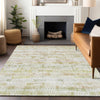 Piper Looms Mayfield Stripes AMF850 Gold Machine Washable Area Rug Lifestyle Image Feature