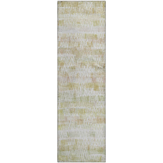 Piper Looms Mayfield Stripes AMF850 Gold Machine Washable Area Rug Runner Main Image