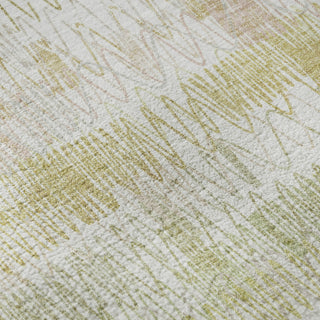 Piper Looms Mayfield Stripes AMF850 Gold Machine Washable Area Rug Swatch Image