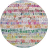 Piper Looms Mayfield Stripes AMF850 Green Machine Washable Area Rug Round Main Image