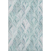 Piper Looms Mayfield Geometric AMF851 Aqua Machine Washable Area Rug main image