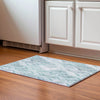 Piper Looms Mayfield Geometric AMF851 Aqua Machine Washable Area Rug Scatter Lifestyle Image Feature