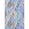 Piper Looms Mayfield Geometric AMF851 Blue Machine Washable Area Rug main image