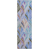 Piper Looms Mayfield Geometric AMF851 Blue Machine Washable Area Rug Runner Main Image