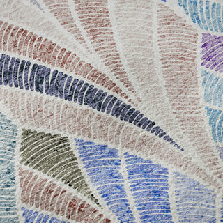 Piper Looms Mayfield Geometric AMF851 Blue Machine Washable Area Rug Swatch Image