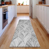 Piper Looms Mayfield Geometric AMF851 Gray Machine Washable Area Rug Runner Lifestyle Image Feature