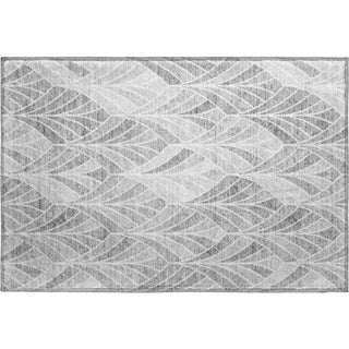 Piper Looms Mayfield Geometric AMF851 Gray Machine Washable Area Rug Scatter Main Image