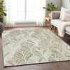 Piper Looms Mayfield Geometric AMF851 Khaki Machine Washable Area Rug Lifestyle Image Feature