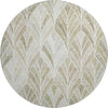 Piper Looms Mayfield Geometric AMF851 Khaki Machine Washable Area Rug Round Main Image