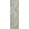 Piper Looms Mayfield Geometric AMF851 Khaki Machine Washable Area Rug Runner Main Image