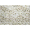 Piper Looms Mayfield Geometric AMF851 Khaki Machine Washable Area Rug Scatter Main Image