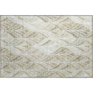 Piper Looms Mayfield Geometric AMF851 Khaki Machine Washable Area Rug Scatter Main Image