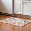 Piper Looms Mayfield Geometric AMF851 Orange Machine Washable Area Rug Scatter Lifestyle Image Feature