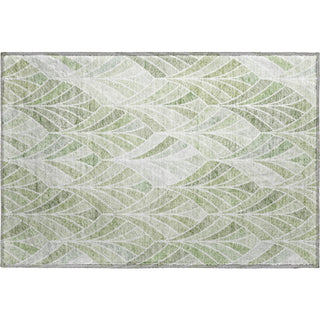 Piper Looms Mayfield Geometric AMF851 Sage Machine Washable Area Rug Scatter Main Image