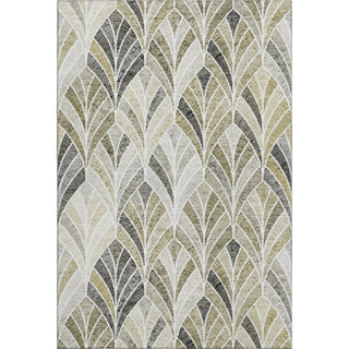 Piper Looms Mayfield Geometric AMF851 Taupe Machine Washable Area Rug main image