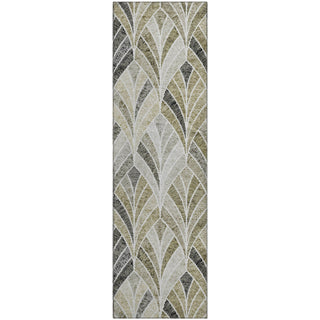 Piper Looms Mayfield Geometric AMF851 Taupe Machine Washable Area Rug Runner Main Image