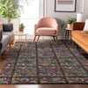 Piper Looms Mayfield Medallions AMF852 Chocolate Machine Washable Area Rug Lifestyle Image Feature