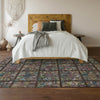Piper Looms Mayfield Medallions AMF852 Chocolate Machine Washable Area Rug Lifestyle Image Feature