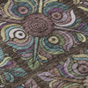 Piper Looms Mayfield Medallions AMF852 Chocolate Machine Washable Area Rug Swatch Image