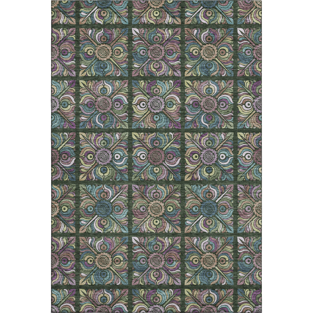 Piper Looms Mayfield Medallions AMF852 Fern Machine Washable Area Rug main image