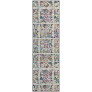 Piper Looms Mayfield Medallions AMF852 Ivory Machine Washable Area Rug Runner Main Image