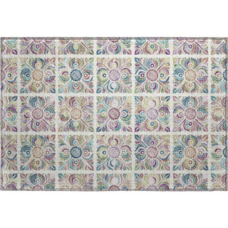 Piper Looms Mayfield Medallions AMF852 Ivory Machine Washable Area Rug Scatter Main Image