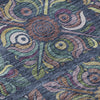 Piper Looms Mayfield Medallions AMF852 Navy Machine Washable Area Rug Swatch Image