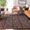 Piper Looms Mayfield Medallions AMF852 Paprika Machine Washable Area Rug Lifestyle Image Feature