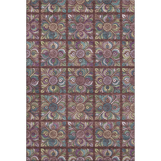 Piper Looms Mayfield Medallions AMF852 Paprika Machine Washable Area Rug main image