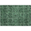 Piper Looms Mayfield Medallions AMF853 Green Machine Washable Area Rug Scatter Main Image