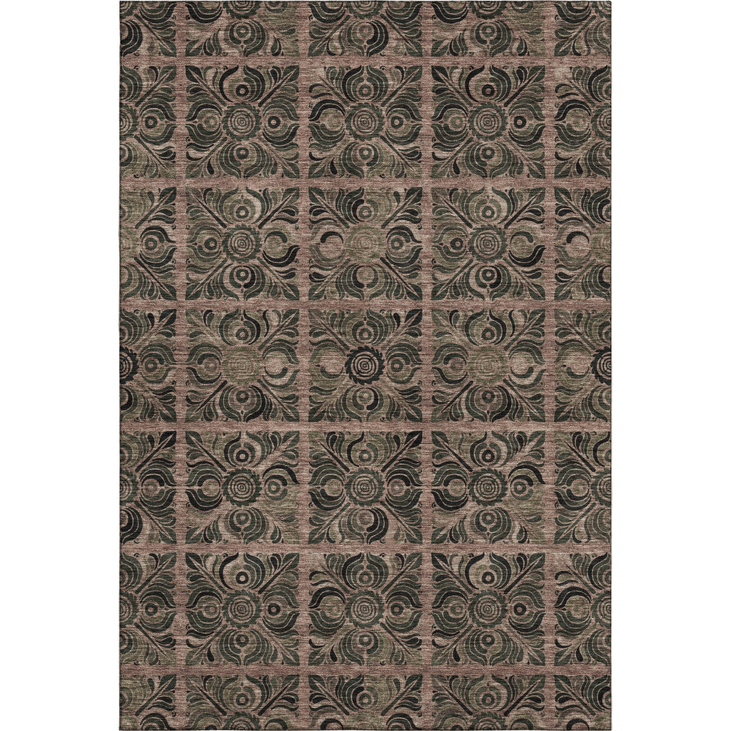 Piper Looms Mayfield Medallions AMF853 Paprika Machine Washable Area Rug main image